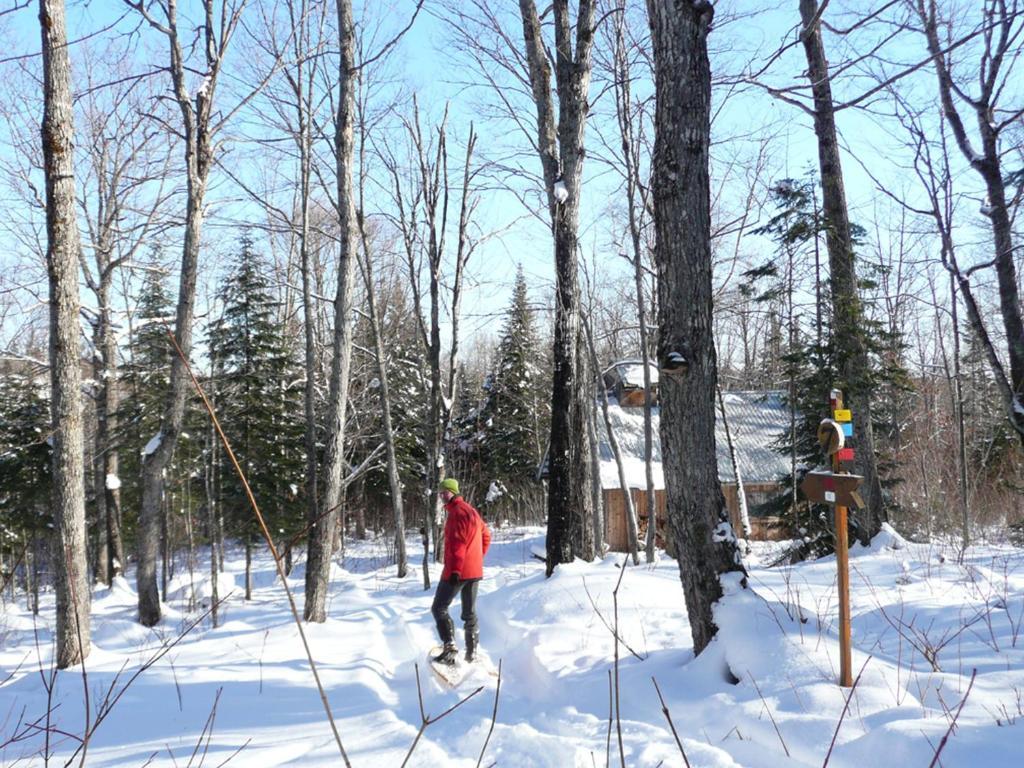 Kan-A-Mouche Pourvoirie Auberge Et Chalets Saint-Michel エクステリア 写真